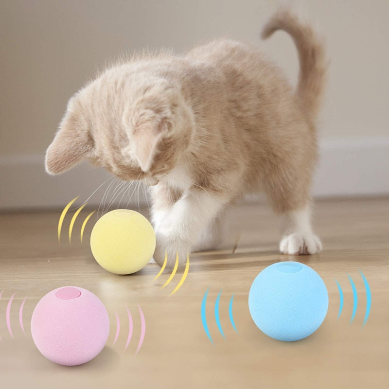 Brinquedo de bola elétrica para gatos
