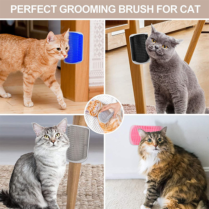 Escova massageadora para gatos